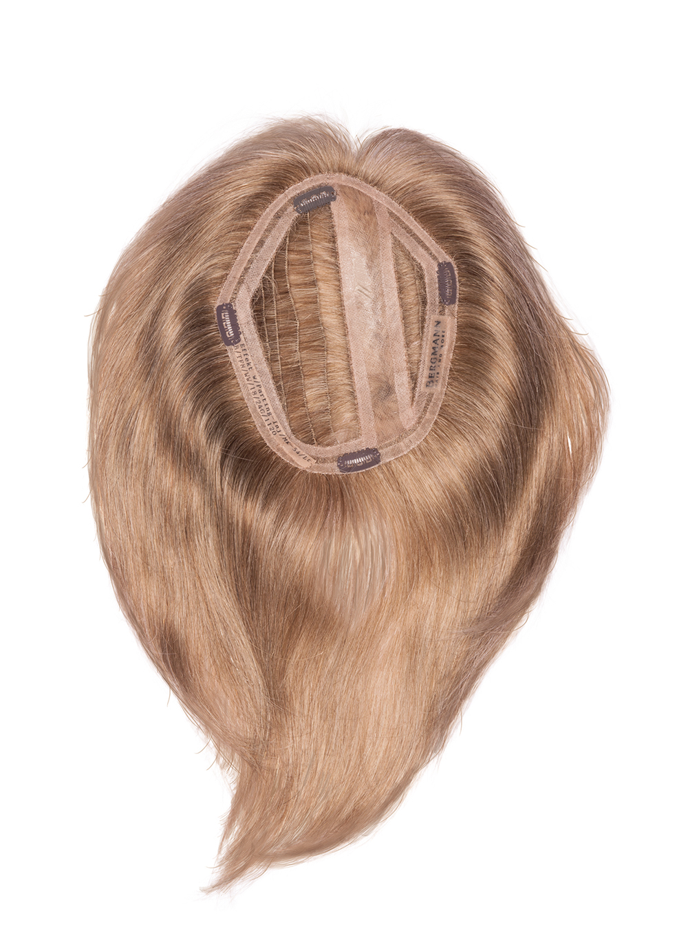 bergmann haarteil volumen effekt mit scheitel links