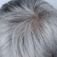 56/58/36 weißgrau mit 5% hellbraun/ graublond mit 56/58/36 weißgrau mit 5% hellbraun/ graublond mit