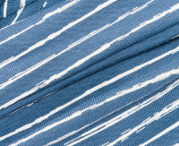 Jeans striped