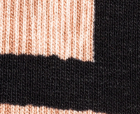almond/black