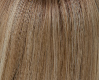 Ash blond rooted Ash blond rooted